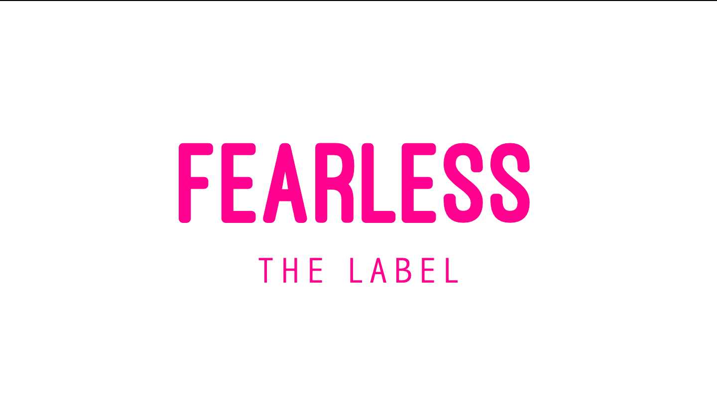 fearless the label logo